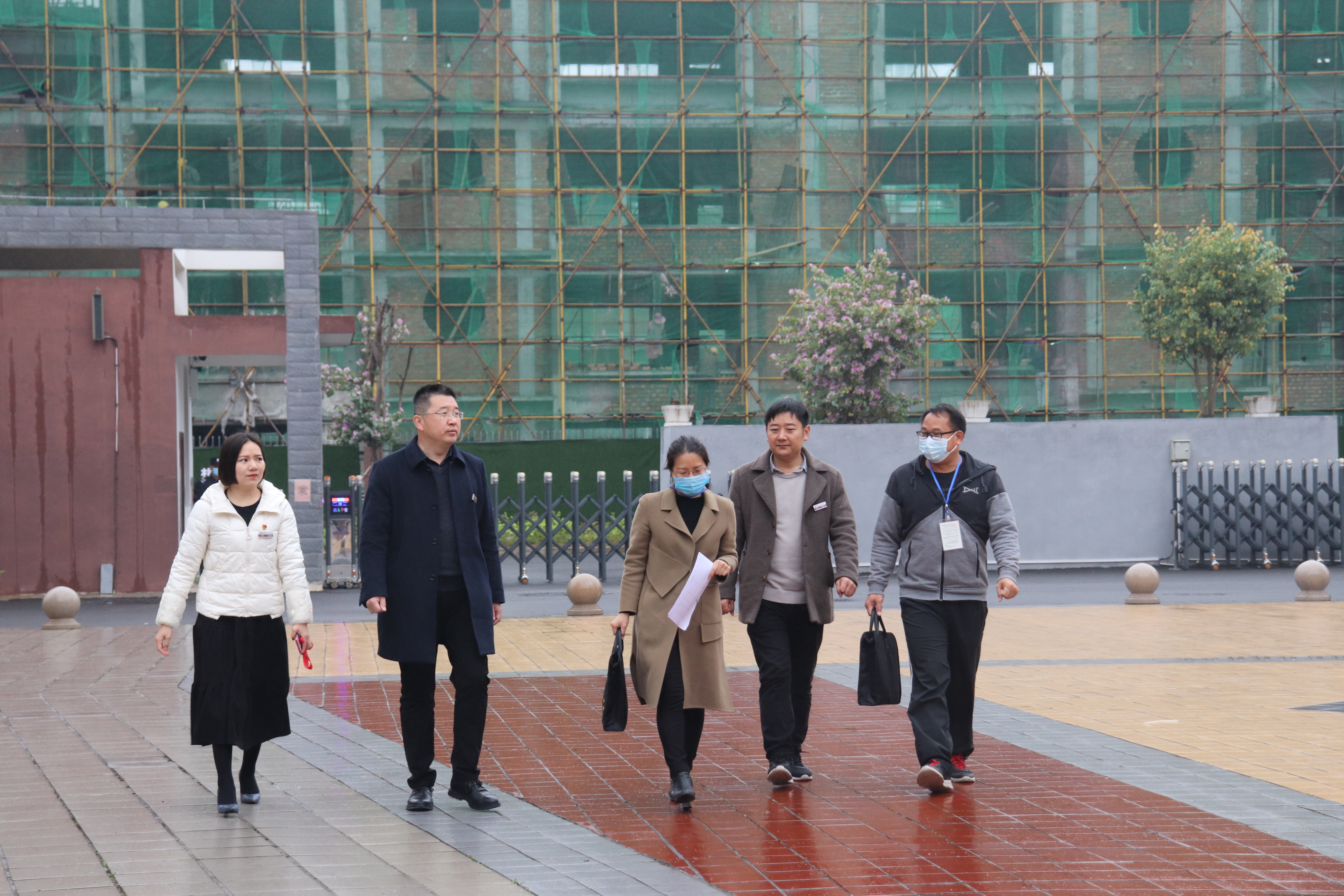 開學工作穩推進，督導檢查促提升丨來賓市培文學校迎接春季開學督導檢查工作