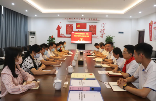 以黨建促團建隊建 凝心聚力干事創業——來賓市培文學校迎接來賓市黨建帶團建、隊建和學校師德師風建設工作督導